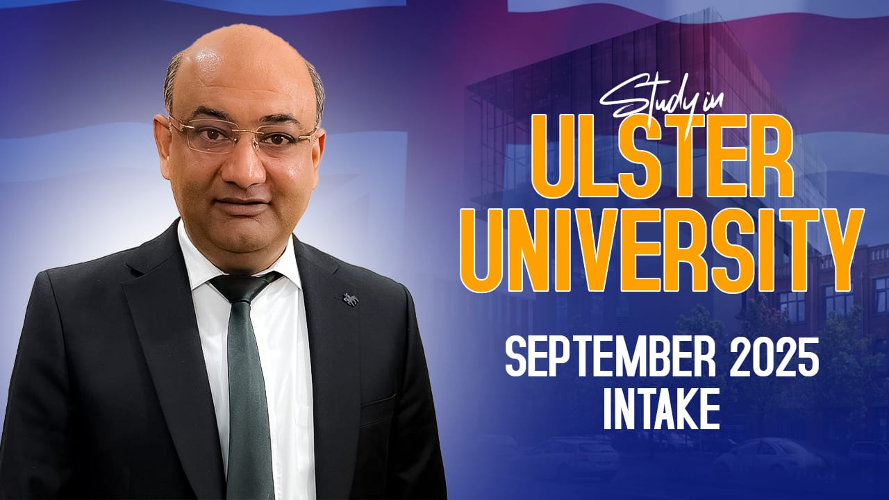 Study in UK | Ulster University Belfast – September 2025 Intake | International Students | Visa