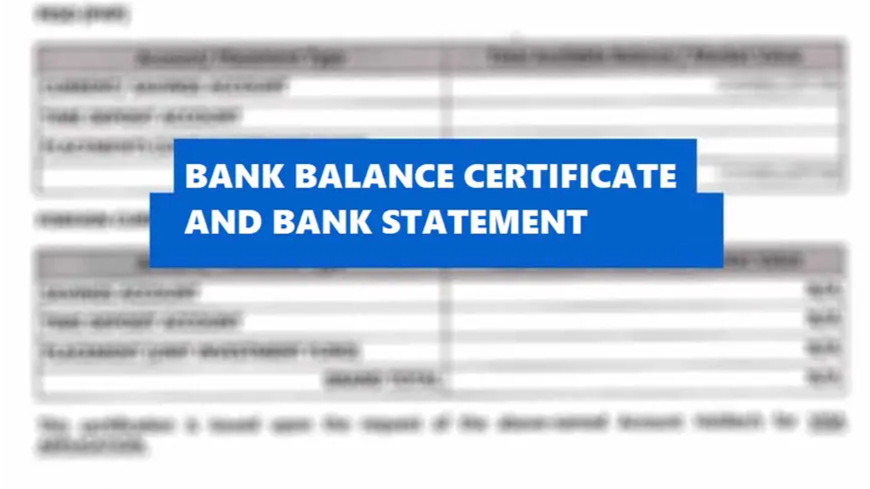 Bank Balance Certificate for Australia Student Visa 2026